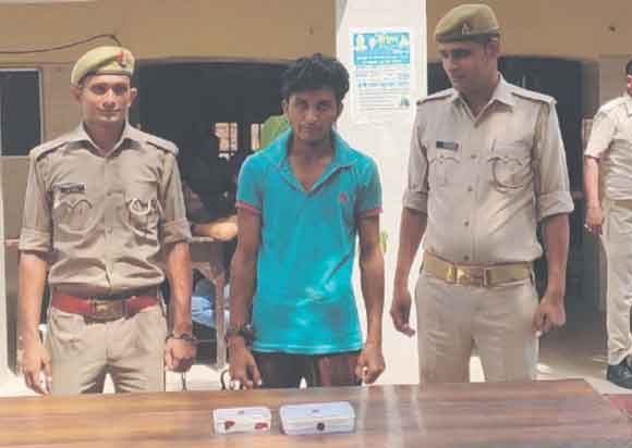 मुठभेड़ में वांछित समेत दो बदमाशों को भेजा जेल
