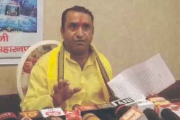 मंदिर की भूमि हड़पने वाला भूमाफिया गया जेल