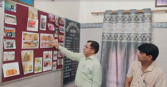 सीडीओ ने किया विकासखण्ड नागल का औचक निरीक्षण