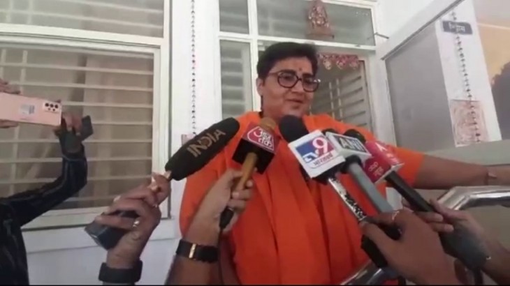 नुपुर शर्मा के समर्थन में उतरीं साध्वी प्रज्ञा, बोलीं-मैं सच बोलने के लिए बदनाम
