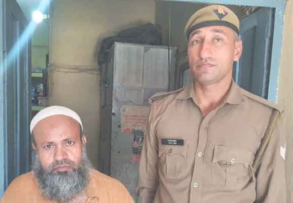 अवैध शराब सहित एक आरोपी गिरफ्तार