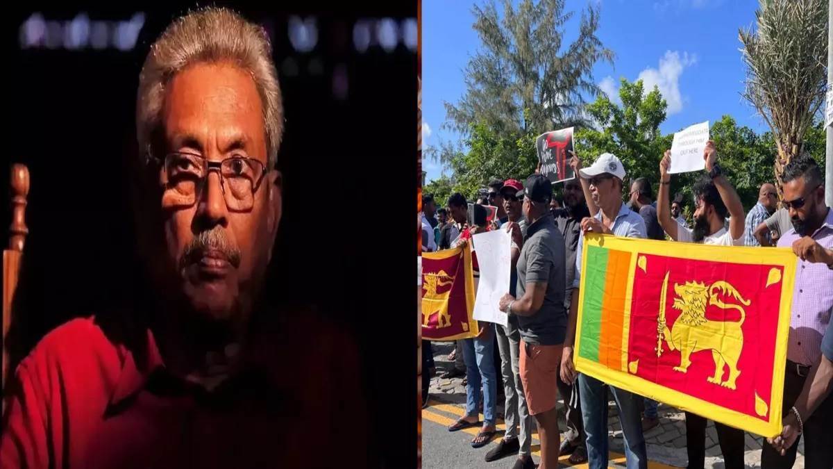 गोटाबाया राजपक्षे ने श्रीलंका के राष्ट्रपति पद से दिया इस्तीफा, संसद के बाहर टैंक तैनात