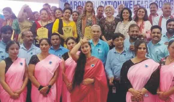 धूमधाम से मनाया गया सोसायटी का स्थापना दिवस