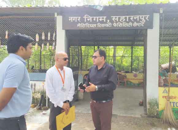 एसबीएम योजनाओं की प्रगति का मंडल समन्वयक ने किया सत्यापन