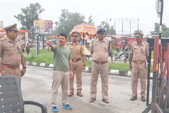 एसएसपी ने किया कांवड़ यात्रा मार्ग का निरीक्षण, दिए दिशा-निर्देश