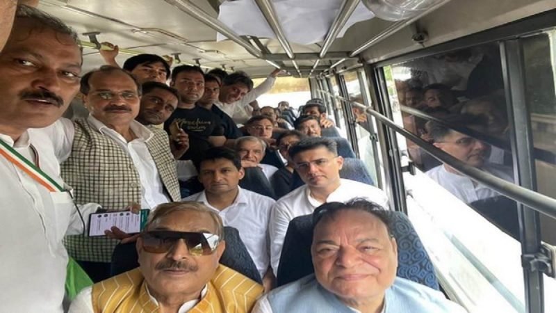 ईडी ने सोनिया गांधी से की पूछताछ: दिल्ली समेत देशभर में कांग्रेस का उग्र प्रदर्शन, 56 सांसद गिरफ्तार