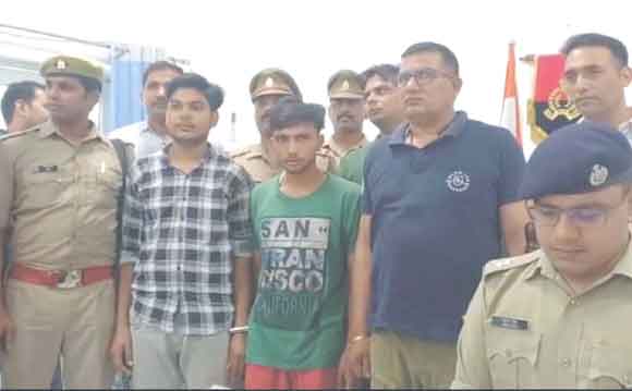पुलिस ने मुठभेड़ में दबोचे दो शातिर बदमाश