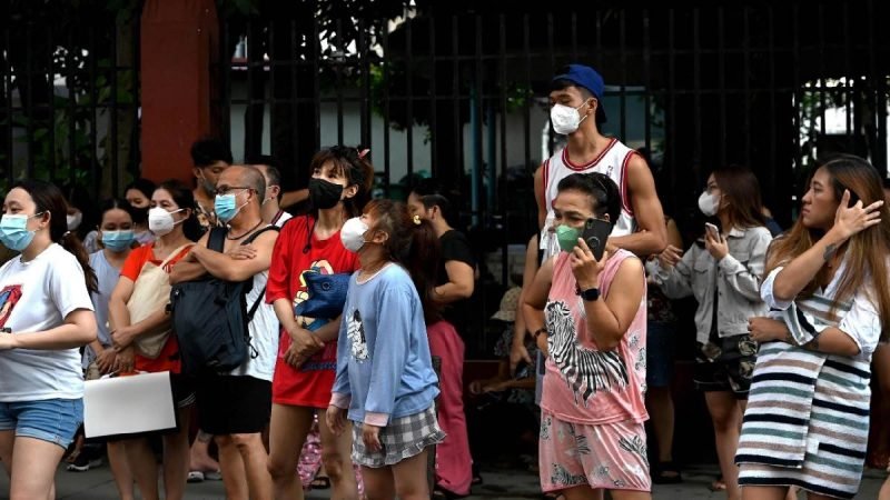 फिलीपींस में लगे भूकंप के जोरदार झटके, रिक्टर स्केल पर 7.1 रही तीव्रता