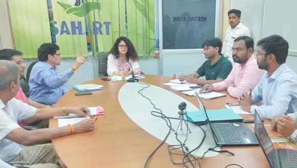 नगरायुक्त ने पहले दिन स्मार्ट सिटी पर किया फोकस