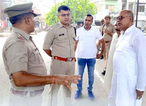 अधिकारियों ने किया कावंड मार्ग का निरीक्षण