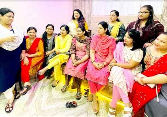 भाविप महिला मंडल की बैठक का किया गया आयोजन