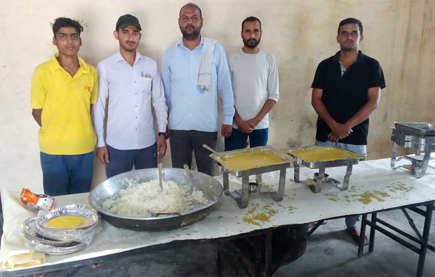 अध्याना में कावड़ सेवा शिविर सम्पन्न