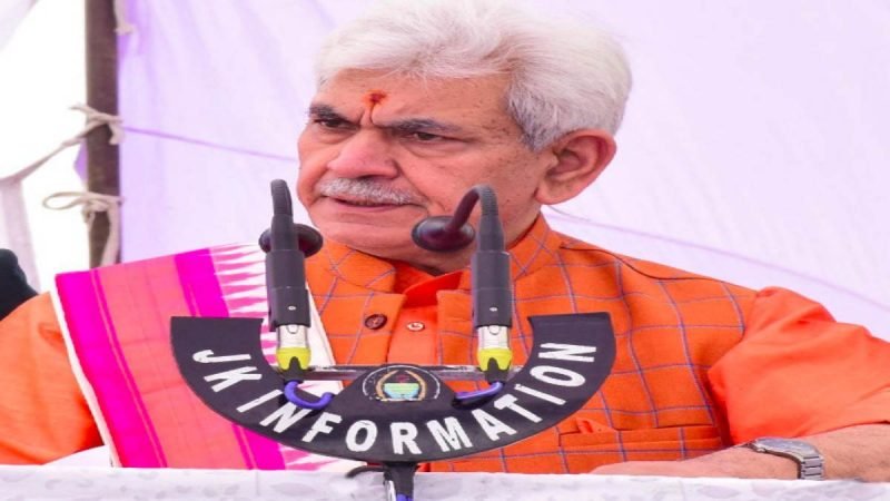 LG सिन्हा बोले- आतंकवाद को जड़ से खत्म करने का समय आया, एक साल में आतंकवाद के ताबूत में आखिरी कील ठोक देंगे