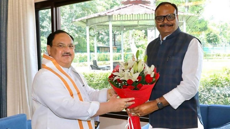यूपी प्रदेश अध्यक्ष घोषित होने से पहले मुलाकातों का दौर जारी, अब जेपी नड्डा से मिले Deputy CM ब्रजेश पाठक