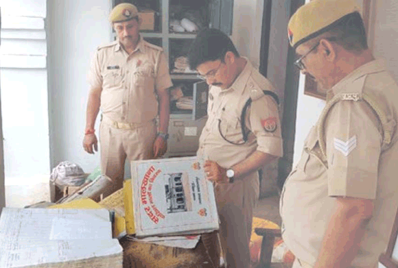 एसएसपी ने किया नकुड़ कोतवाली का औचक निरीक्षण