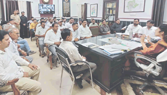 नगरायुक्त ने दिए ठेकेदारों के भुगतान के निर्देश