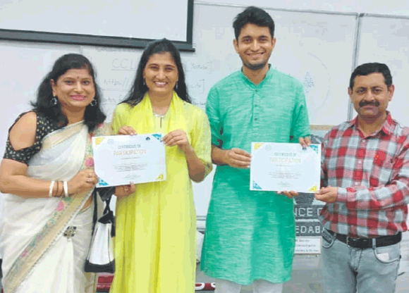 गांधीनगर से प्रशिक्षण लेकर लौटे शिक्षक अब देंगे जिले के शिक्षकों को ट्रेनिंग