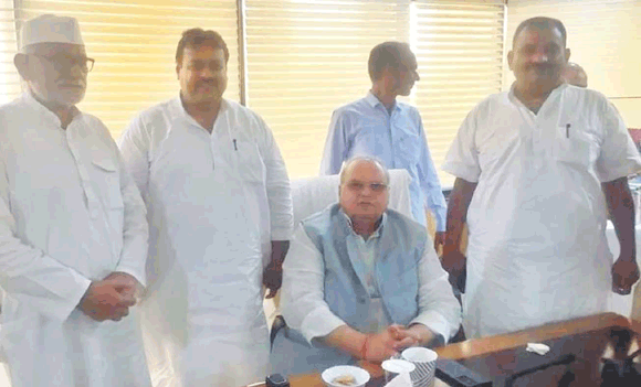 मेघालय के राज्यपाल से मिला जाट समाज का प्रतिनिधिमंडल