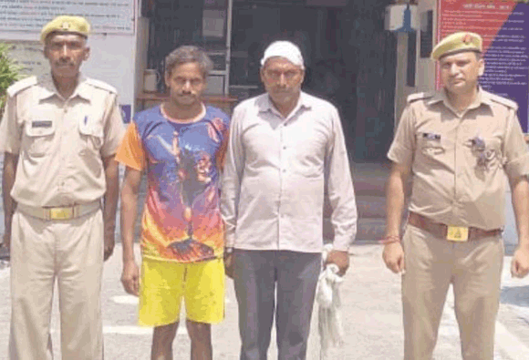 पुलिस के हत्थे चढ़े दो वांछित आरोपी