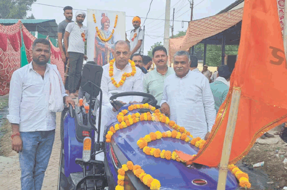 गुर्जर समाज ने धूमधाम से मनाई सम्राट मिहिर भोज की जयंती, निकाली शोभायात्रा