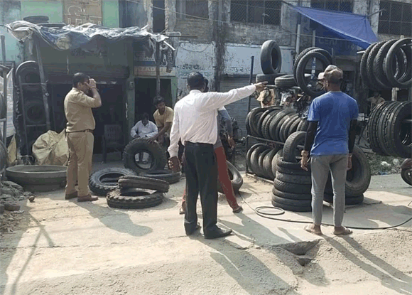 नगर पालिका व प्रशासन ने सयुंक्त रूप से चलाया अतिक्रमण हटाओं अभियान,