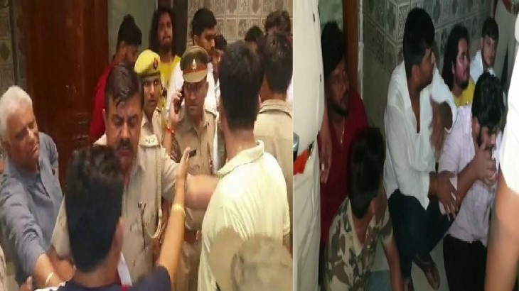 श्रीकांत त्यागी के घर पर जबरन पहुंचे 5-6 बाहरी लोग, उग्र हुए सोसायटी के निवासी