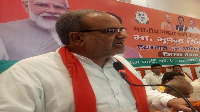 बरेली में दो टूक बोले भूपेंद्र सिंह चौधरी, पश्चिम का आदमी खरा, शिकायत तो करेगा लेकिन रहेगा भाजपाई