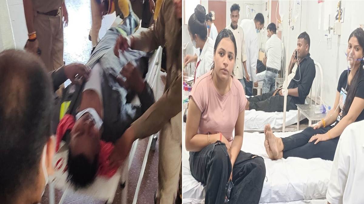 लखनऊ के लेवाना होटल में लगी आग, दो की मौत; आग की चपेट में आकर दस लोग गंभीर