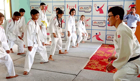 अंतर्राष्ट्रीय जूडो प्रशिक्षक ने जूडोकाओं को सिखाए गुर