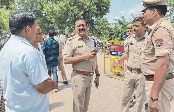 एसपी सिटी ने लिया मेला गुघाल की सुरक्षा व्यवस्था का जायजा