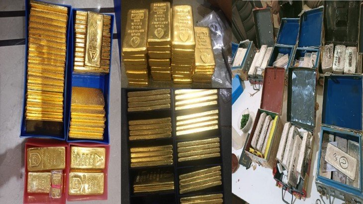 मनी लॉन्ड्रिंग-फ्रॉड केस में छापेमारी, ED ने पकड़ा 431 किलो सोना-चांदी