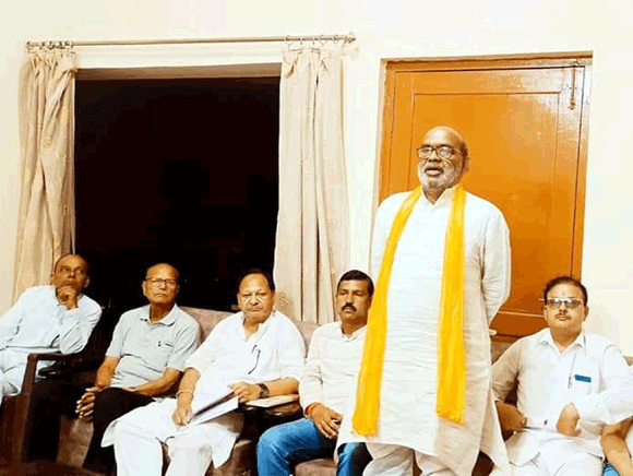 नगर मंडल की एक बैठक का किया गया आयोजन