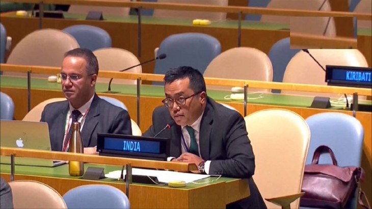 UNGA में भारत ने पाकिस्तान को लगाई फटकार, कहा- चालबाजियों से बाज आए PAK