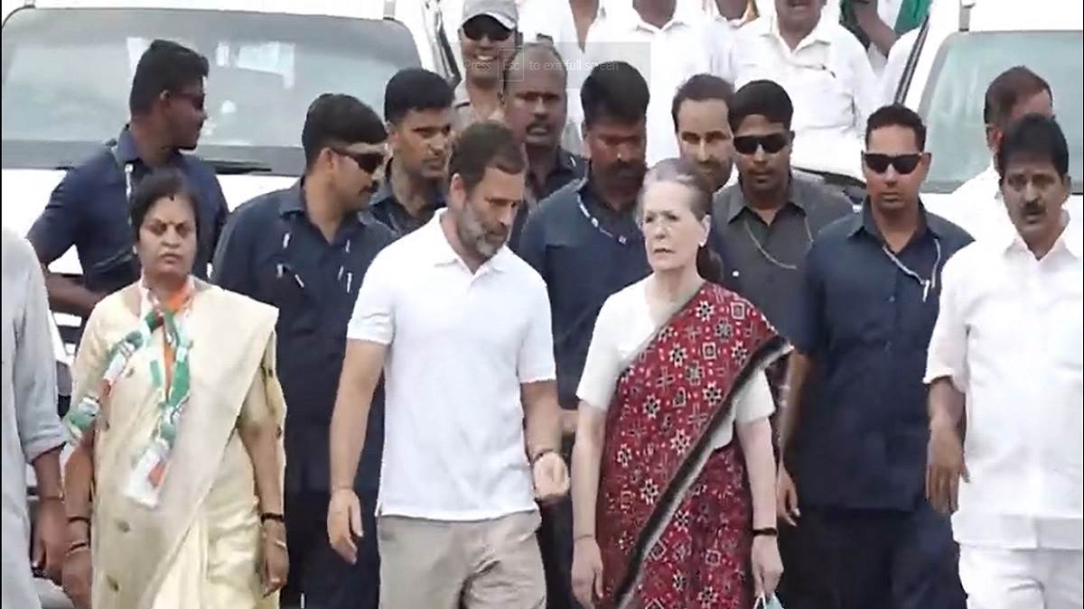 सोनिया के भारत जोडो यात्रा में शामिल होने पर कर्नाटक के सीएम: आधा किलोमीटर पैदल चला गया