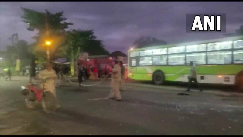 नासिक में बस में आग लगने से 11 की मौत, 38 घायल