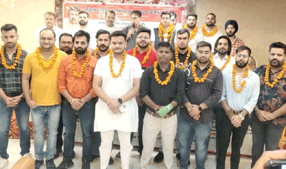 अखिल भारतीय उद्योग व्यापार मंडल की युवा जिला इकाई घोषित