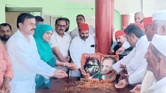 पुण्यतिथि पर किया डा. लोहिया का भावपूर्ण स्मरण