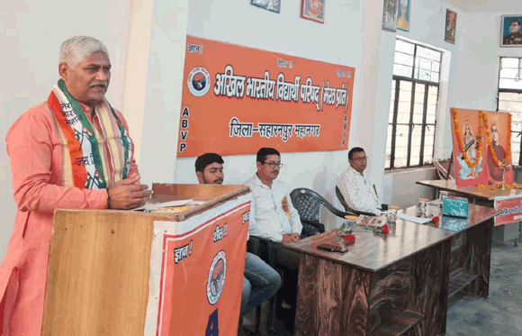 विद्यार्थी परिषद ने सिखाया जनसेवा करने का तरीका: जसवंत