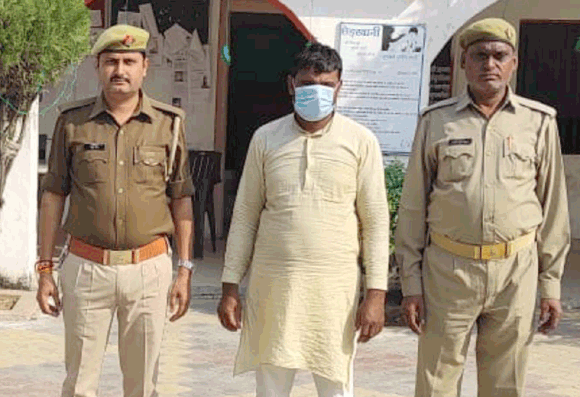 सहारनपुर-पुलिस ने वारंटी आरोपी को किया गिरफ्तार