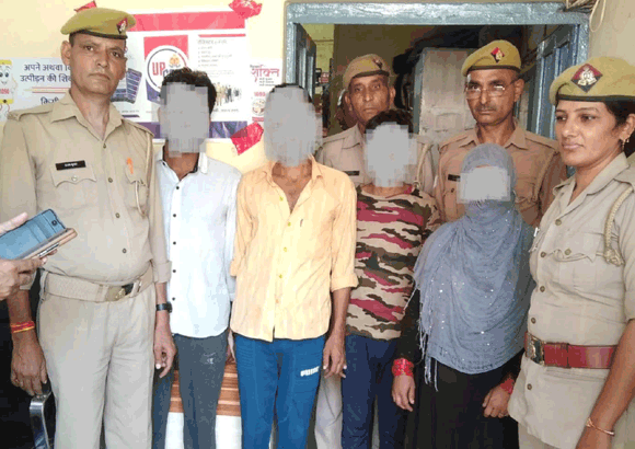 पुलिस ने किया अंतर्राज्यीय वाहन चोर गिरोह का खुलासा, तीन बदमाश गिरफ्तार