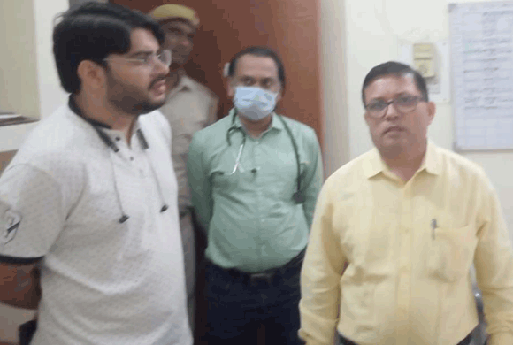 एसडीएम ने किया सीएचसी का निरीक्षण, मचा हड़कम्प