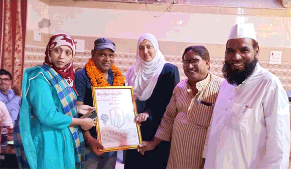 हिंदू मुस्लिम भाईचारा समिति द्वारा किया सम्मान समारोह का अयोजन