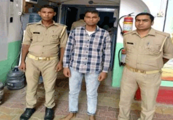 पुलिस ने छात्रा के साथ दुराचार करने वाले युवक को गिरफ्तार कर भेजा जेल