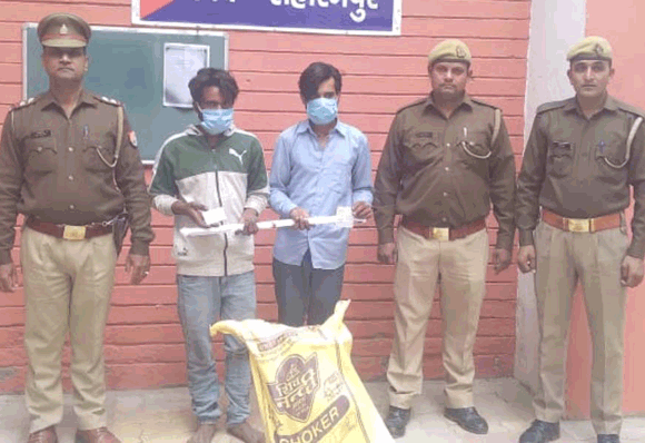 पुलिस ने किया चोरी की घटना का खुलासा, दो आरोपी गिरफ्तार