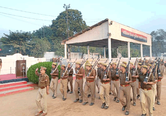 एसएसपी ने किया पुलिस लाईन की मैस का निरीक्षण