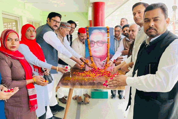 पुण्यतिथि पर किया चौ. रामशरण दास का भावपूर्ण स्मरण