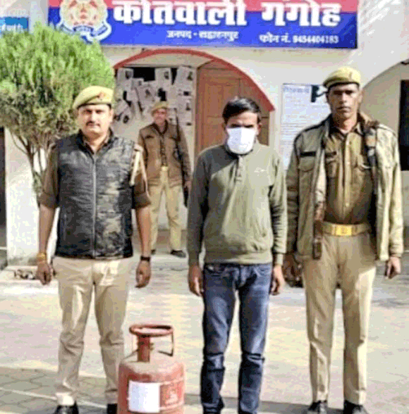 पुलिस के हत्थे चढ़ा हिस्ट्रीशीटर बदमाश