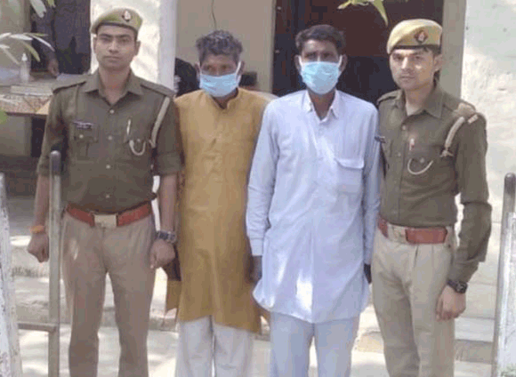 पुलिस ने पकड़े दो वारंटी आरोपी
