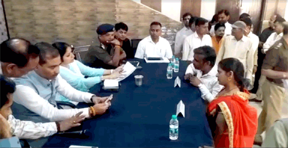 खंड विकास कार्यालय सभागार में तहसील दिवस का आयोजन