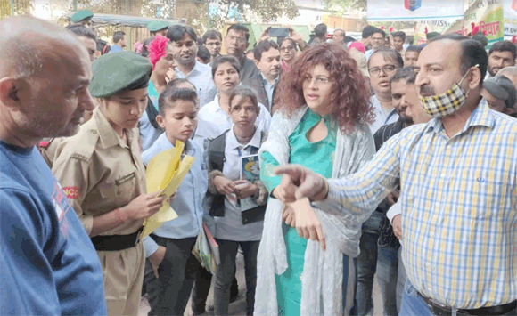 पांवधोई की स्वच्छता को निगम ने निकाली जन जागरुकता रैली